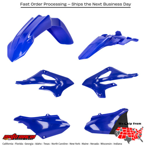 Plastic Kit Yamaha Original '22 Yz85 2022-2024 Yz85lw 2022-2024