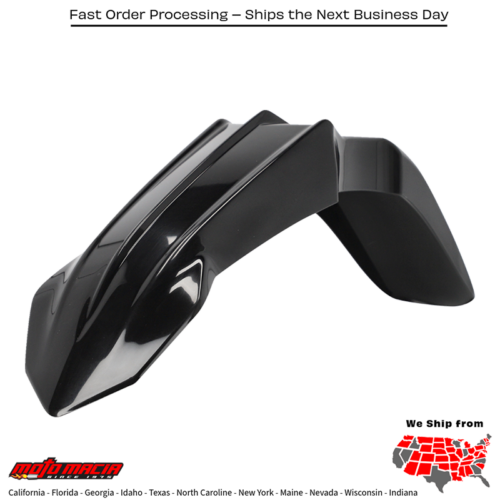 Front Fender Yamaha Black Yz85 2022-2026 Yz85lw 2022-2026