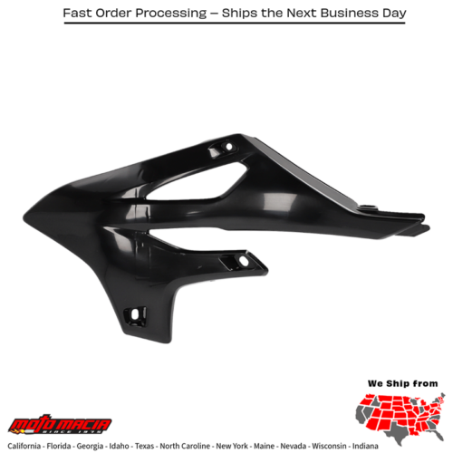 Radiator Shrouds Yamaha Black Yz85 2022-2024 Yz85lw 2022-2024