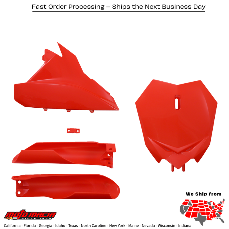 Full Plastic Kit Beta Red Beta 300 Rx (2t) 2021-2022 - Image 4
