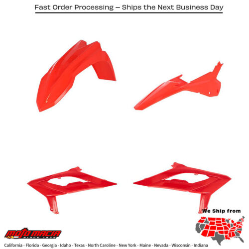 Plastic Kit Beta Red 125 Rr (2t) 2023-2024 200 Rr (2t) 2023-2024