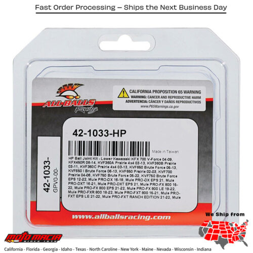 Ball Joint Kit HP Kawasaki KRF 800 Teryx 2014-2022 Teryx4