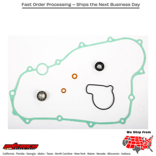 Water Pump Repair Kit with Bearings for Honda CRF250R 2010-2017
