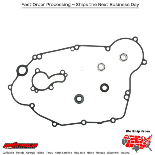 Water Pump Repair Kit W/Bearings Kawasaki Kx450f 2006-2008
