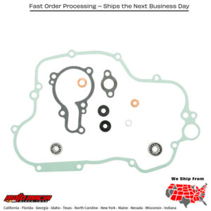 ATHENA WATER PUMP REPAIR KIT W/BEARINGS KAW Kawasaki KX125 1994-2002. MPN: P400250475014. SKU: 67-25064.
