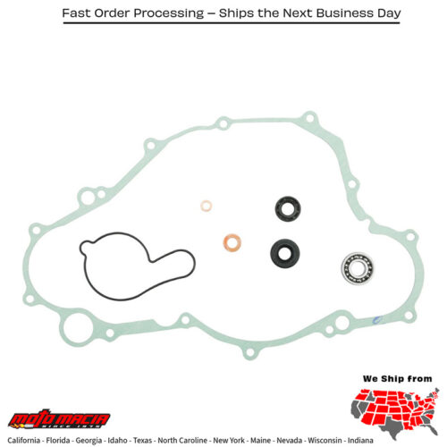 Water Pump Repair Kit W/Bearings Yamaha Yz450f 2003-2005 Wr45