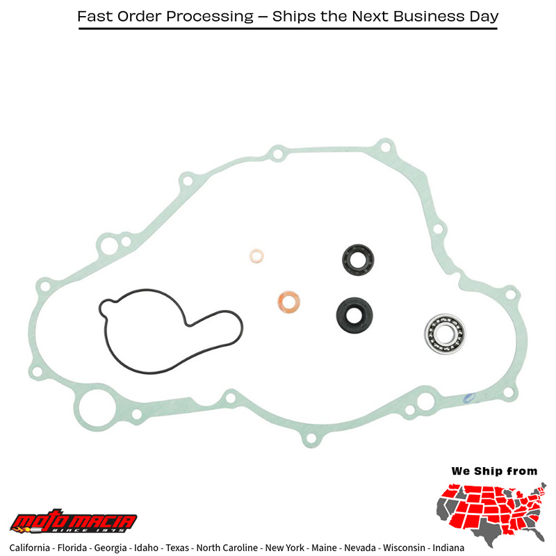 Water Pump Repair Kit W/Bearings Yamaha Yz450f 2003-2005 Wr45