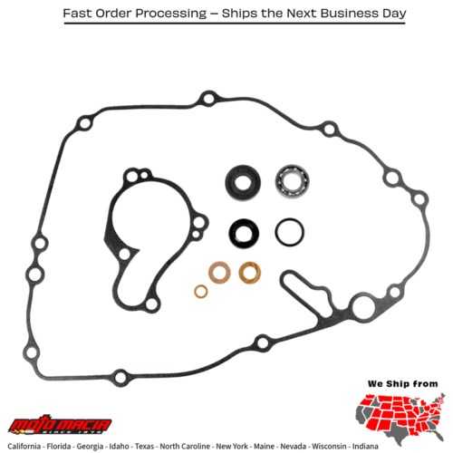 Water Pump Repair Kit W/Bearings Yamaha Yz250f 2019-2024 Wr25