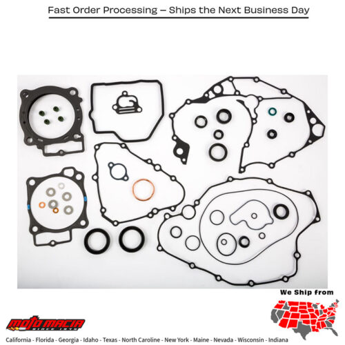 Complete Gasket Kit W/Oil Seals Honda Crf450rx 2017-2018