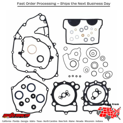 Complete Gasket Kit W/Oil Seals Kawasaki Kx250x 2021-2022