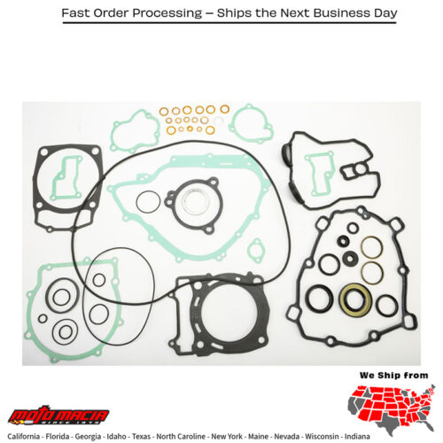 Complete Gasket Kit W/O Valve Stem Seals Yamaha Yfm700k Kodiak [Irs]