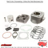 Cylinder Kit Hyper Race W/Head 47.6mm Yamaha Yw50 Zuma 2002-2011 Yj5