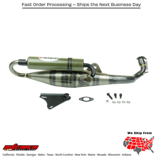 Hyper Race Exhaust Pipe Yamaha Yw50 Zuma 2002-2005 Yj50 Vino 2002-20