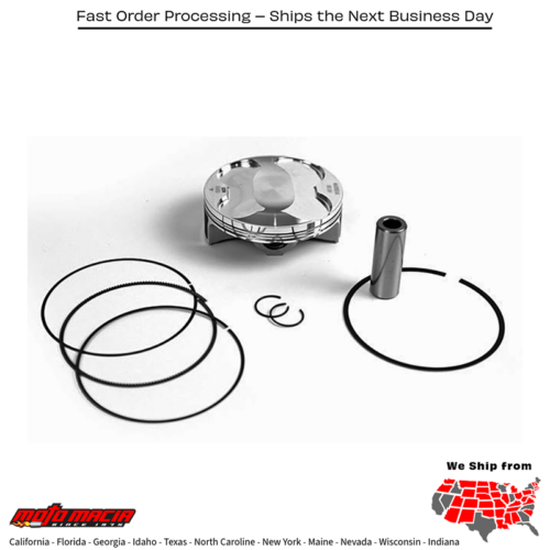 Piston Kit Forged 95.95/Std Honda Crf450rx 2017-2022 Honda Crf450r