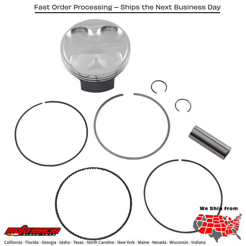 Piston Kit Bb Forged 80.96 Yamaha Yz250f 2014-2018 Wr250f 201
