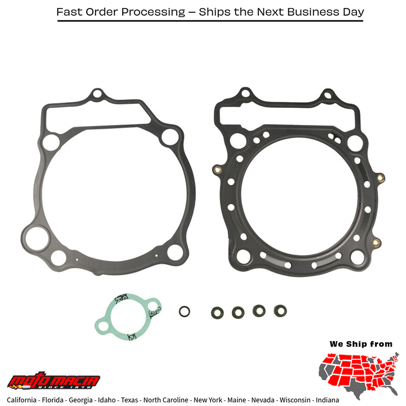 Top End Gasket Kit W/O Valve Cover Gasket Suzuki Rm-Z450 2007
