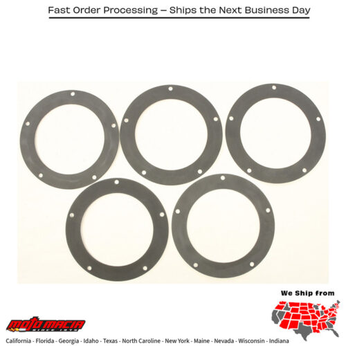 Derby Cover Gasket 5/Pk Touring 16-Up Oe#25416-16 Harley Davidson Flrt Free