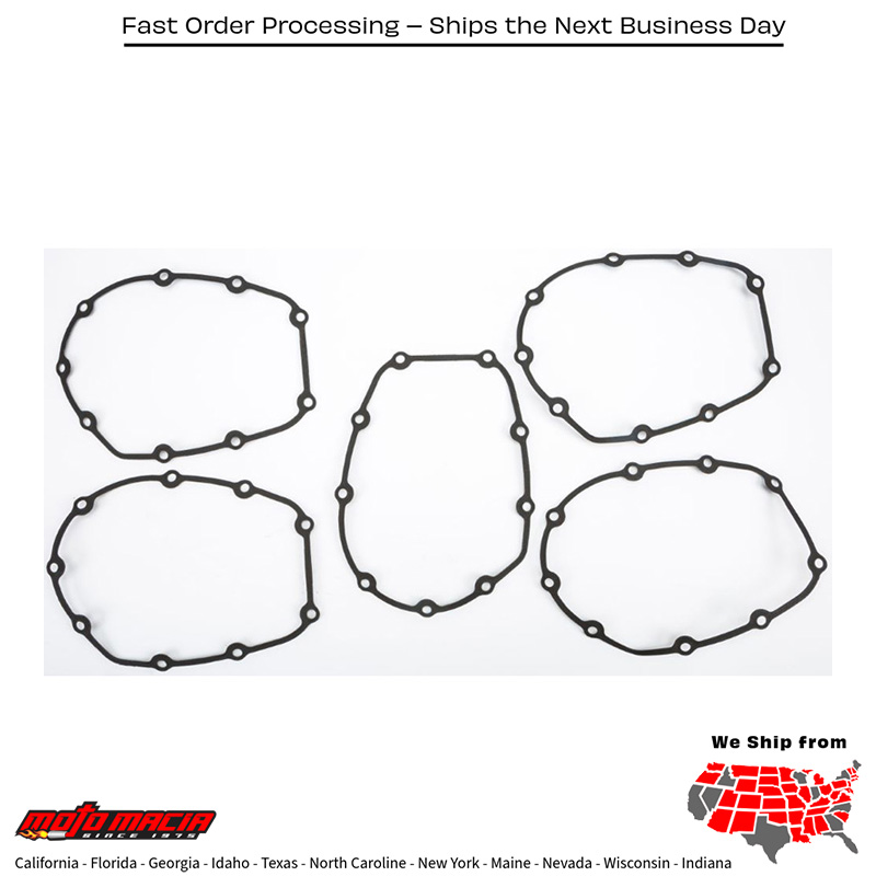 Cam Cover Gasket M8 .032"Afm 5pk Oe#257700370 Harley Davidson Flrt Freewhee