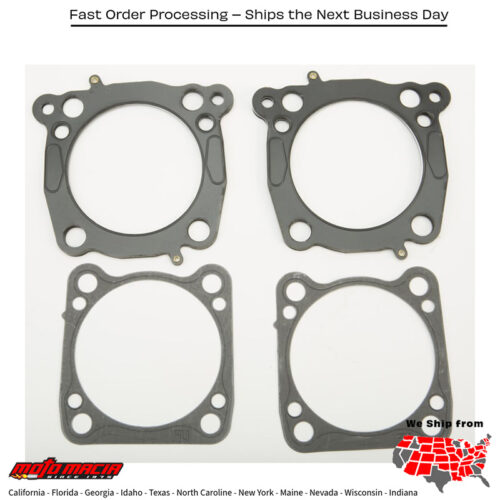 Head & Base Gaskets M8 4.250" .030" MLS .014" RC