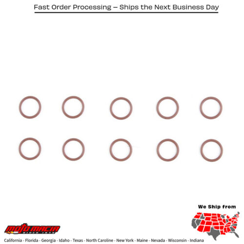 Coolant Manifold O-Ring M8 10pk Oe#11900090 Harley Davidson Flrt Freewheele