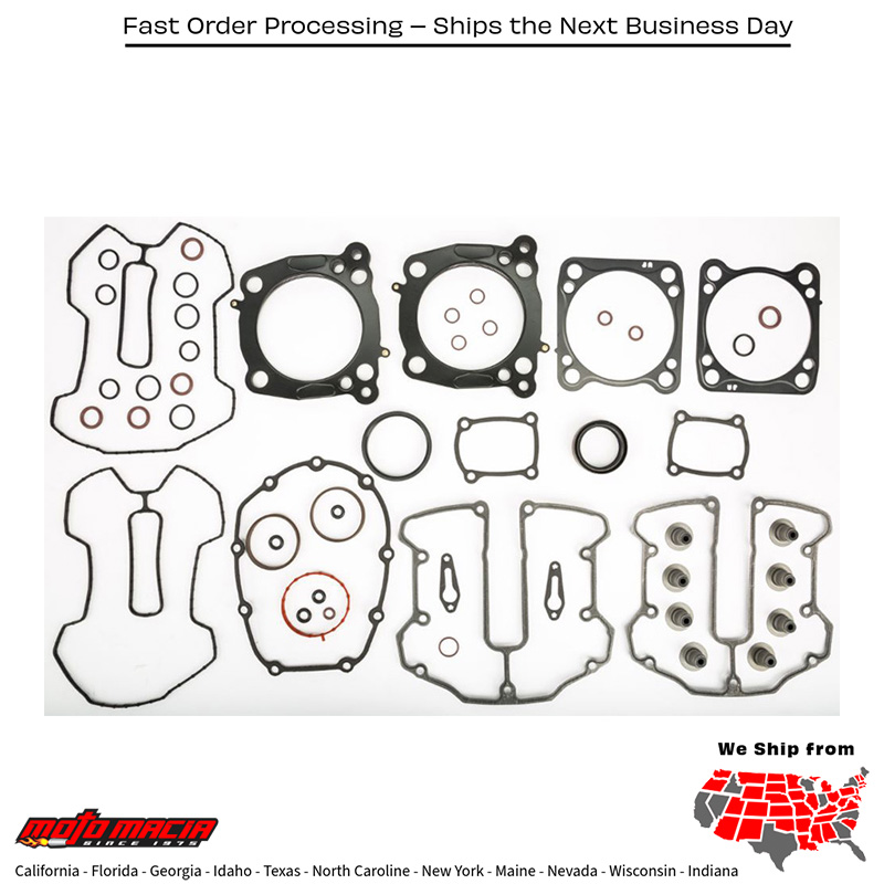 Engine Gasket Kit M8 4.250" 124cu .040" Head Gasket