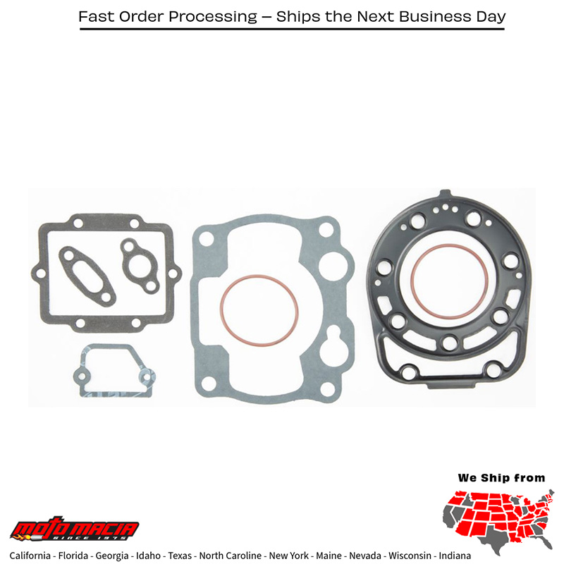 Top End Gasket Kit 69mm Kawasaki Kx250 1988-1990