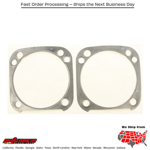 Base Gasket- Twin Cam '99-10 .010" 2/Pk Harley Davidson Flrt Freewheeler 20 more