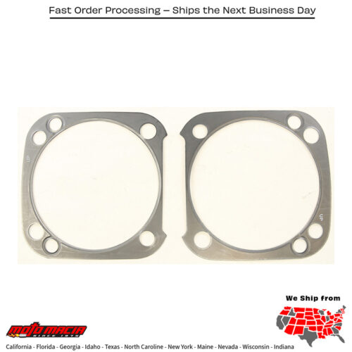 Base Gasket- Twin Cam '99-10 .020" 2/Pk Harley Davidson Flrt Freewheeler 20 more