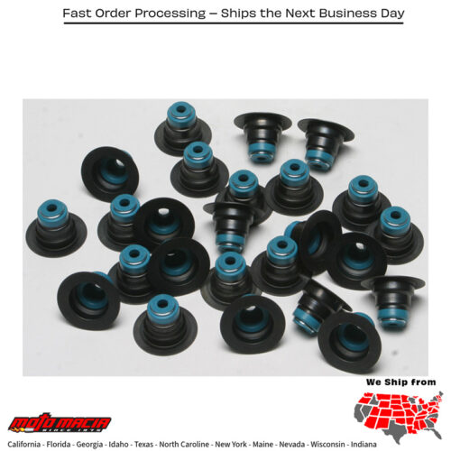 Valve Stem Oil Seal Hat Style Twin Cam 25/Pk Oe#18094-02 Harley Davidson Xl