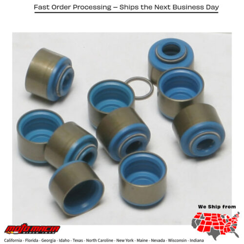 Valve Stem Oil Seals Twin Cam 10/Pk Oe#18046-98 Harley Davidson Flrt Freewh