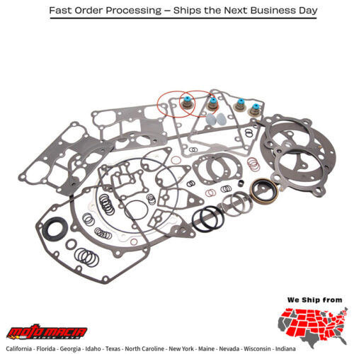 Complete Est Gasket Twin Cam Kit Harley Davidson Flss Softail Slim S 2016-2