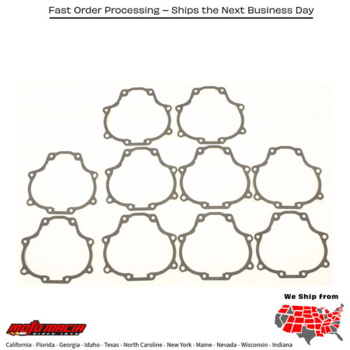 Trans Bearing Cvr Gasket Twin Cam 10/Pk Oe#35654-06 Harley Davidson Flrt Front