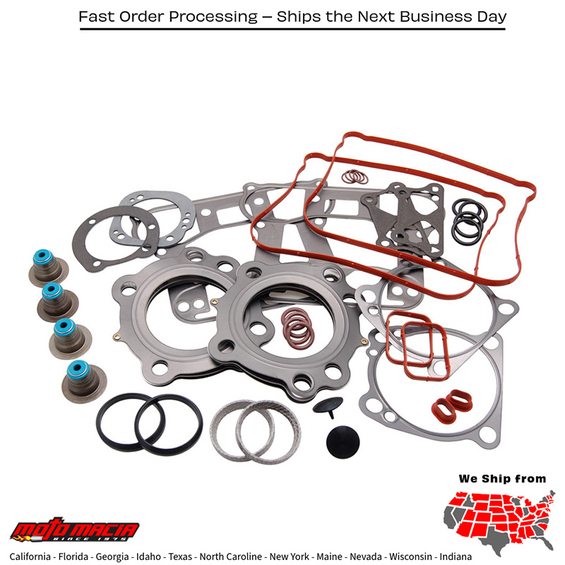 Top End Est Gasket Evo Sportster Kit Oe#17049-04a Harley Davidson Xl1200t S
