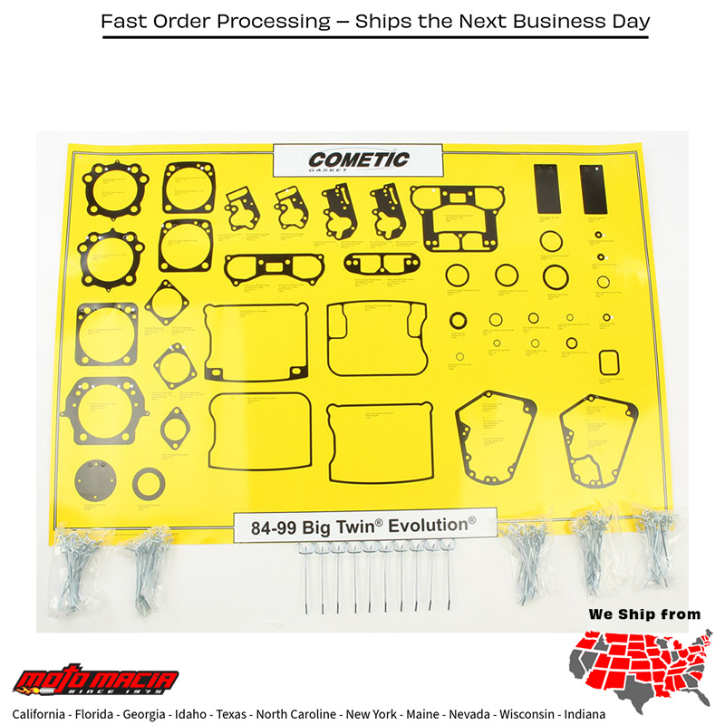 Gasket Board HD 84-99 Evo Big Twin