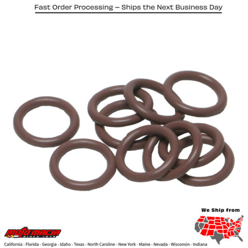 Upper Pushrod Cover O-Ring Twin Cam 10/Pk Oe#11293 Harley Davidson Xl1200t