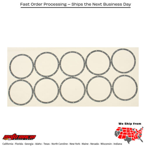 Clutch Hub Cover Gasket Ironhead Xl 10/Pk Oe#37762-52