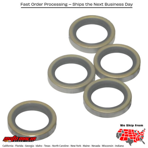 Cam Cover Oil Seal Double Lip Pan/Shvl 5/Pk Oe#83162-51dl Harley Davidson F