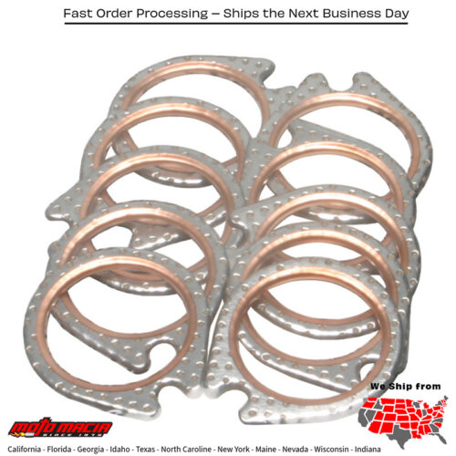 Exhaust Gasket W/Fire Ring Pan/Shvl 10/Pk Oe#65834-68x