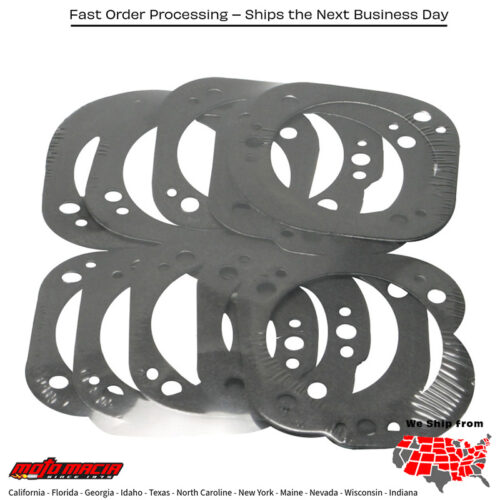 Carb Mount Gskt .060" Twin Cam 10/Pk Oe#29062-95 Harley Davidson Flhr Road
