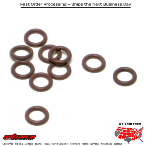 Support Plate Plug O-Ring Twin Cam 10/Pk Oe#11298 Harley Davidson Flhr Road