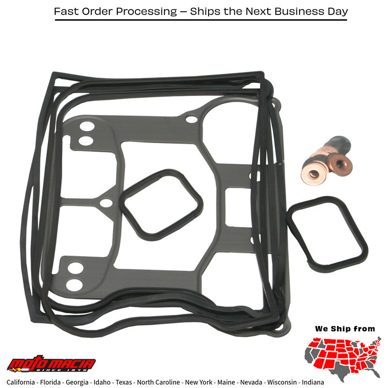 Rocker Box Gasket Evo Big Twin Kit Oe#17033-83a Harley Davidson Flhtc Elect