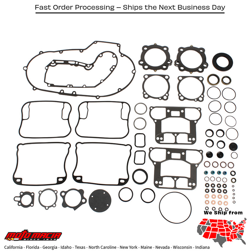 Complete Est Gasket Evo Sportster Kit Oe#17026-91b Harley Davidson Xl1200c