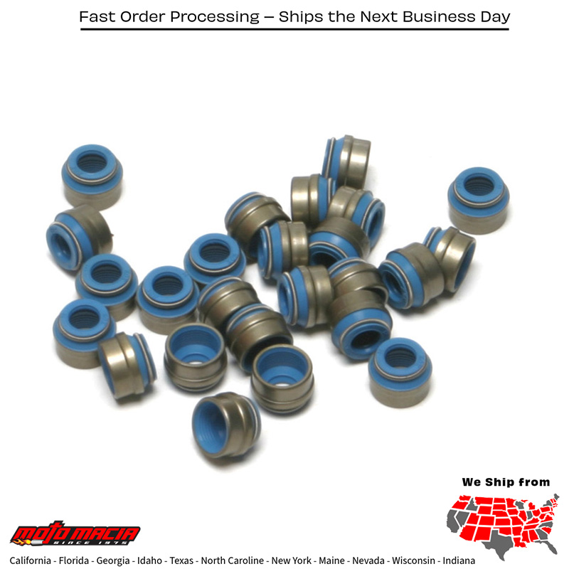 Valve Stem Oil Seals Twin Cam 25/Pk Oe#18001-83b Harley Davidson Flrt Freew