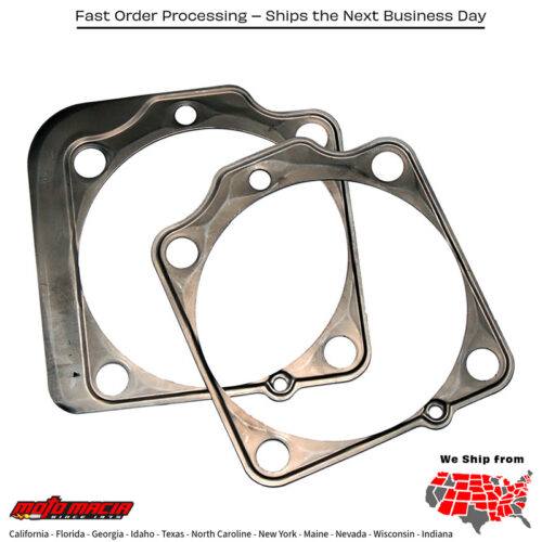 Base Gasket Std Bore Panhead/Shovelhead 2/Pk