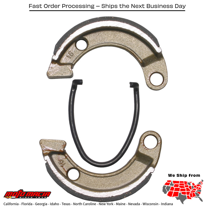 Brake Shoes 301 Plain Honda Z50r 1980-1999 Z50rd 1986 Sa50