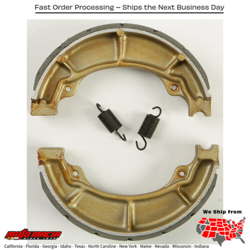 Brake Shoes 306g Grooved Honda Trx90x Trx90ex Sportrax [Sra] 2009-2013