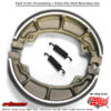 Brake Shoes 307 Plain Yamaha Yfz50 2017-2018 Arctic Cat 90 2x4 4-Stroke 200