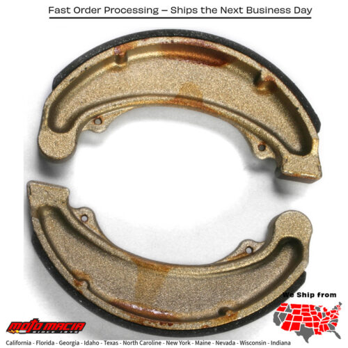 Brake Shoes 308 Plain Honda Sl350 1970-1972 Cb175 Super Sport 1969-1973