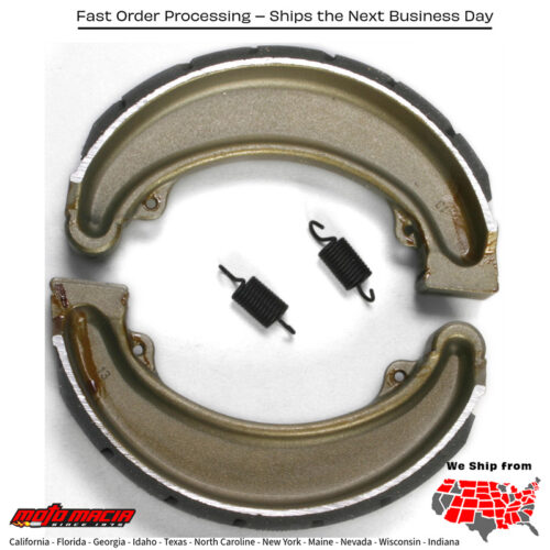 Brake Shoes 315g Grooved Honda Cb400f Super Sport 1975-1977 Cj360 197