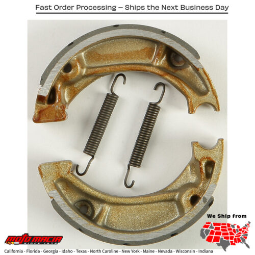 Brake Shoes 333g Grooved Honda Crf110f 2013-2020 Nch50 Metropolitan